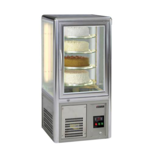 Cake Display Fridge – Salvadore Rotating Shelves -Table Top